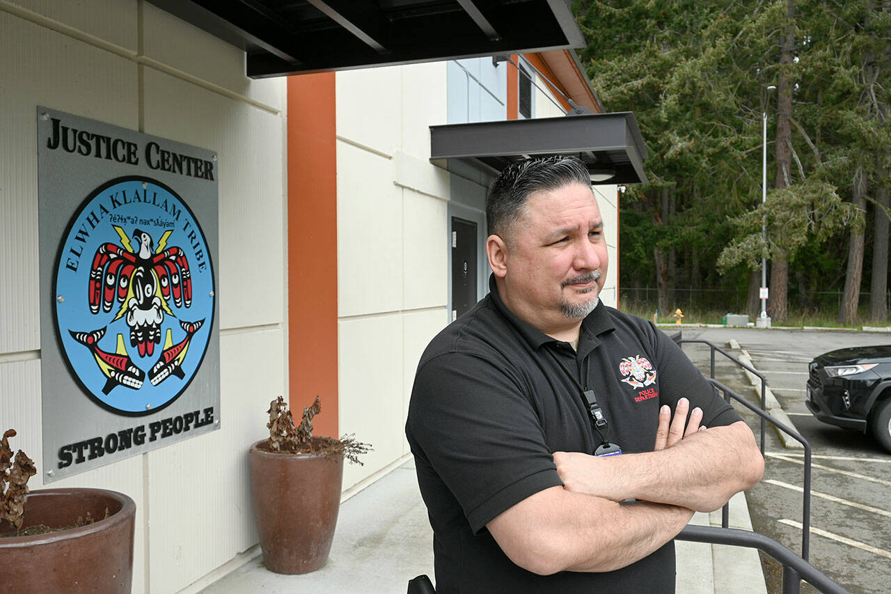 Lower Elwha Police Chief Sam White was on a task force that explored the issue of missing and murdered indigenous people statewide. (Paul Gottlieb/Special to Peninsula Daily News)
