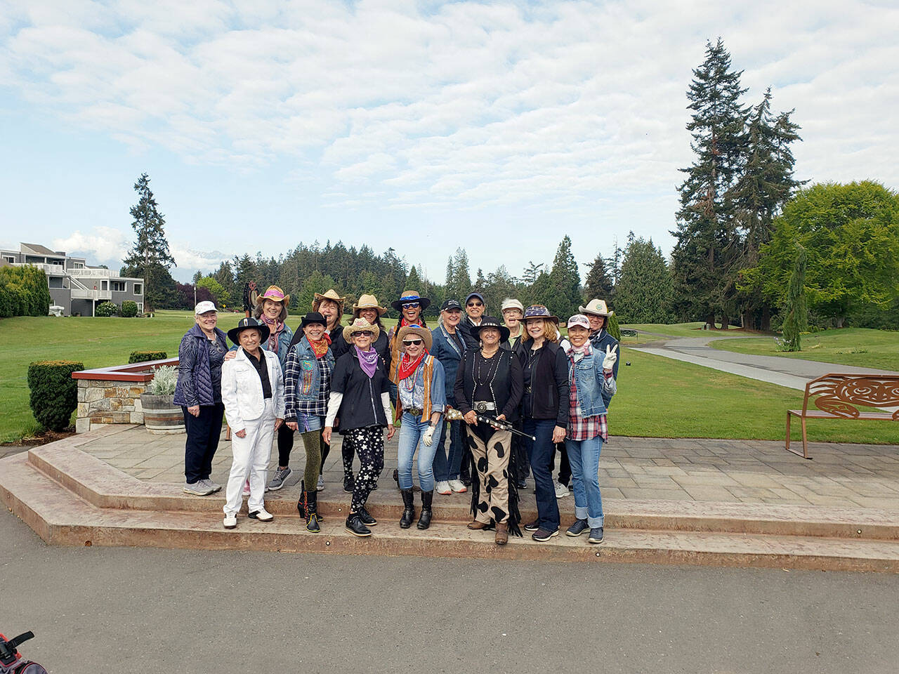 The Cedars at Dungeness Women’s Golf Association recently held its annual Member/Member Golf Tournament with the theme of “Rhinestone Cowgirl.”