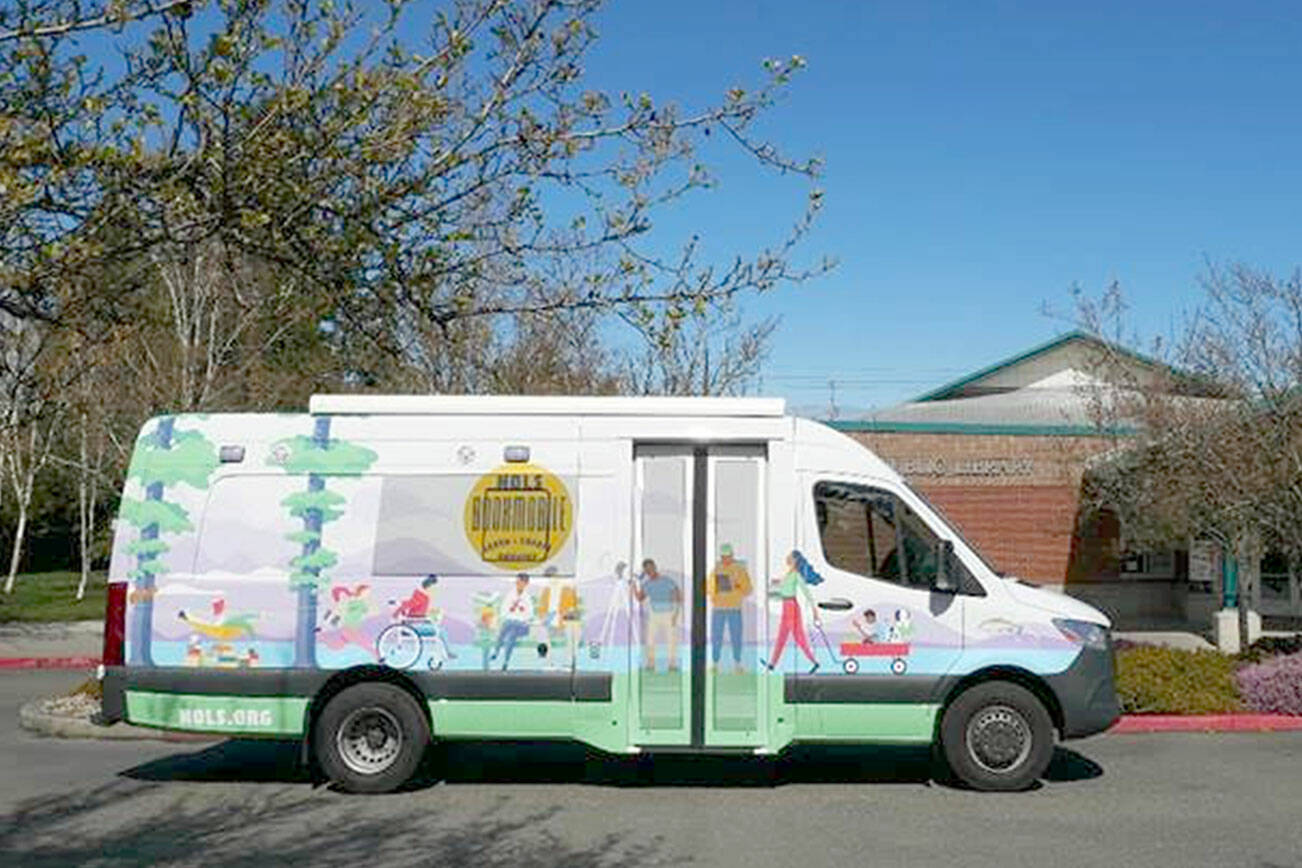 The North Olympic Library System is hosting a series of open houses to showcase its new bookmobile.