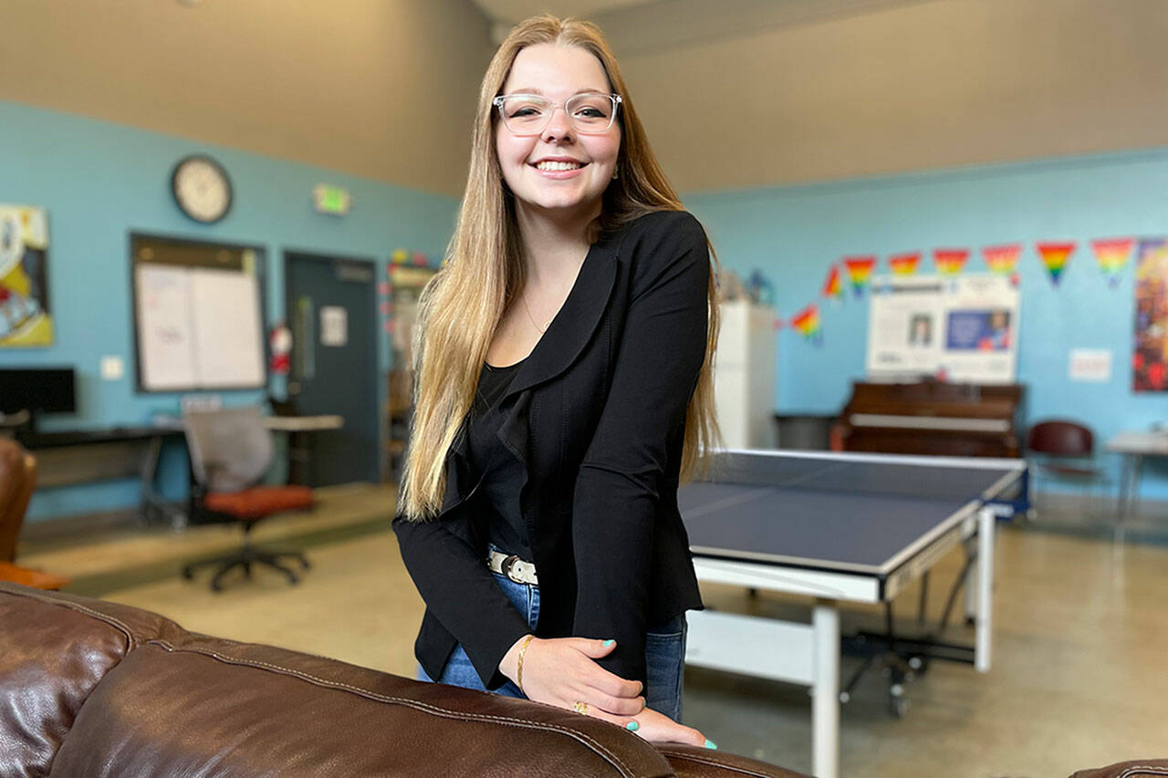 Matthew Nash/Olympic Peninsula News Group
Pearle Peterson, 17, plans to perform this summer across the country after being chosen as a National Youth Talent Performer for the Boys & Girls Clubs of America. She’s been coming to the Sequim club for 11 years and says, “I don’t know where I’d be without the Boys and Girls Club.”