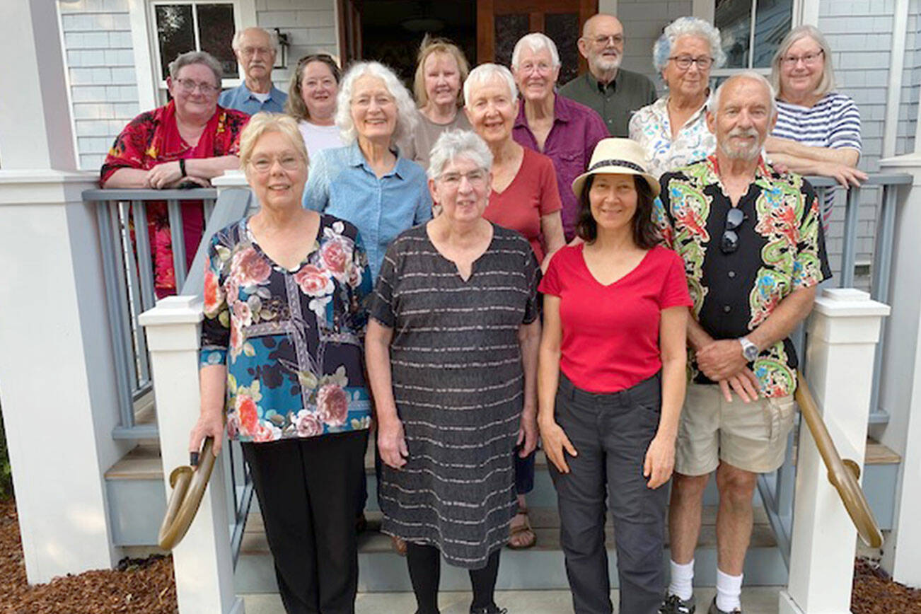 Summertime Singers, from left, back row are Lee Singer, Douglas Rodgers, Christina Brinch, Mary Munford, Barbara Allen, Galen Clark, Barb Thompson and Sue Reid; middle row, Linda Bach and Helen Lauritzen; and front row, Colleen Johnson, Sydney Keegan, Pilar Grau, Chuck Thompson. Not pictuered are Katy Ottaway, Pat Rodgers, Rob Wamstad, Jonathan Stafford, Kathleen Knoblock, Joel Peterson, Kristoffer Lott, Mark Schecter and Will Kalb.