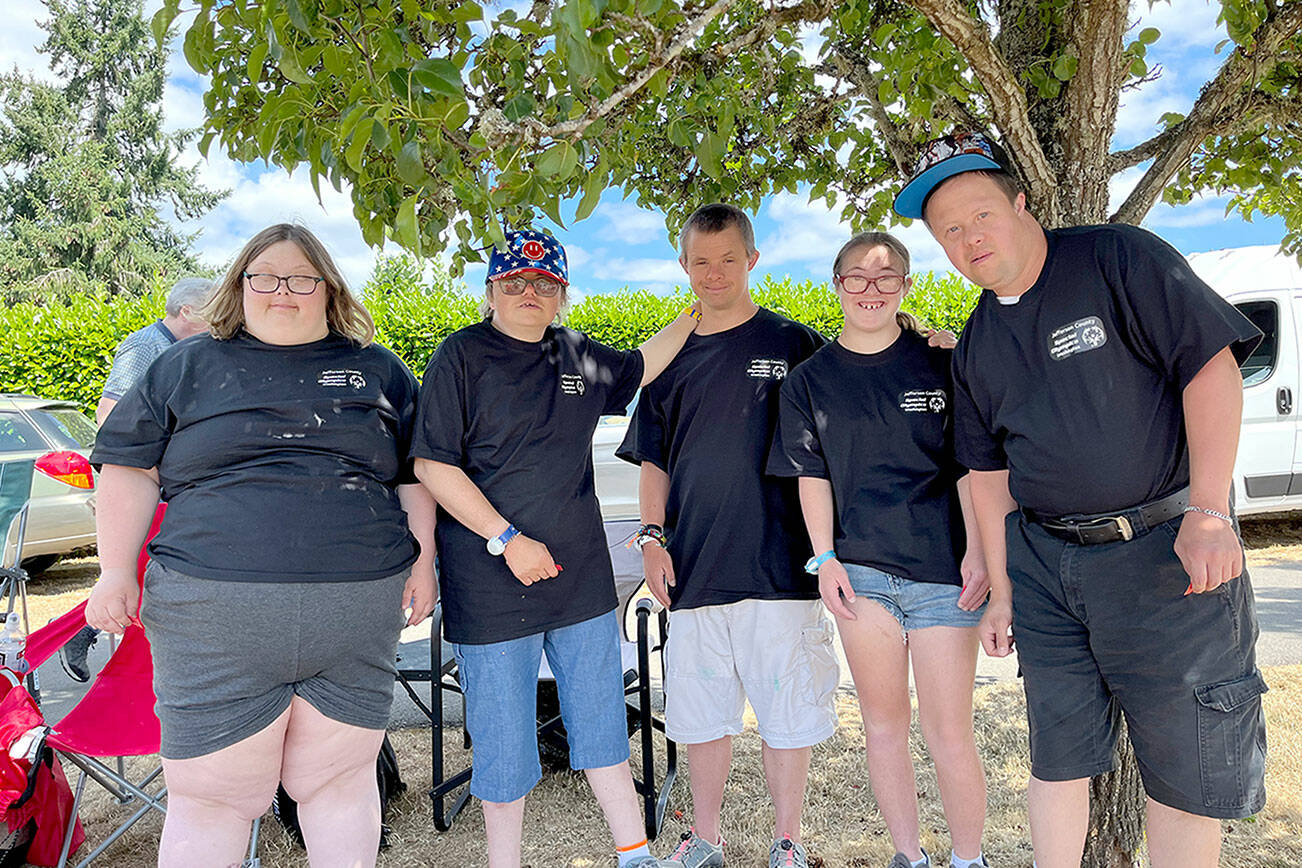 Jefferson County Warriors members came home with medals after competing at the Southwest Regional Special Olympics of Washington BocceTournament held at Olympia's LBA Park on July 29. 

Warriors team members are, from left, Caitlin Whitish, Lindsey Starr, Blaine Wheeler, Gillian McCraken, and Reid Zimmer.