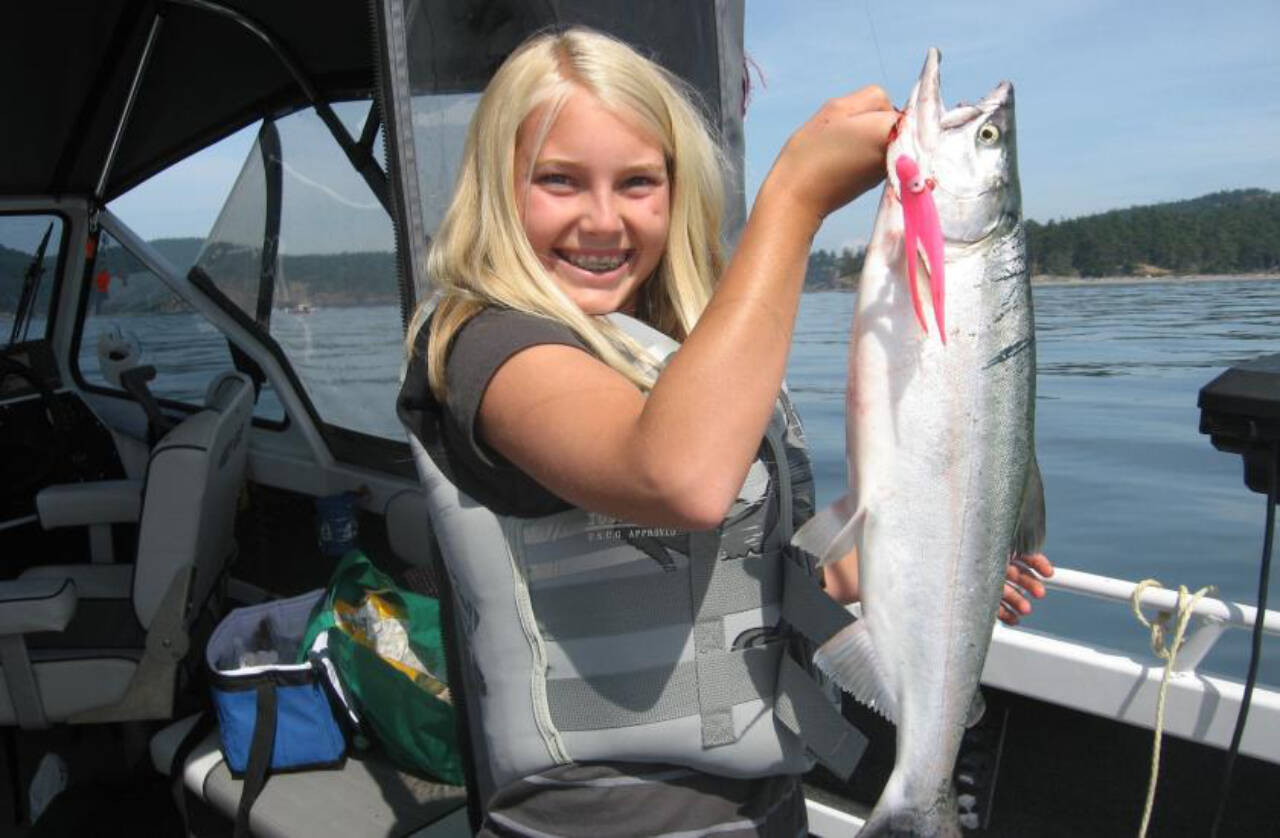 The state Department of Fish and Wildlife is allowing two additional pink salmon per days in the eastern Strait of Juan de Fuca because of a strong run of Fraser River pinks. (Washington Department of Fish and Wildlife)