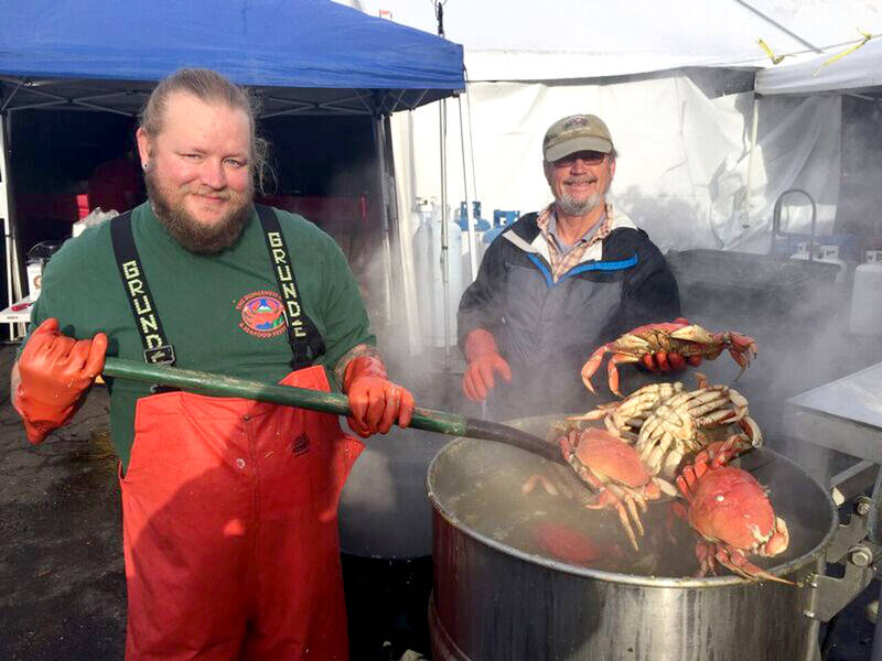 Last year’s Dungeness Crab & Seafood Festival served up about 8 tons of fresh Dungeness crab. This year’s event is slated for Oct. 6-8. (Dungeness Crab & Seafood Festival)