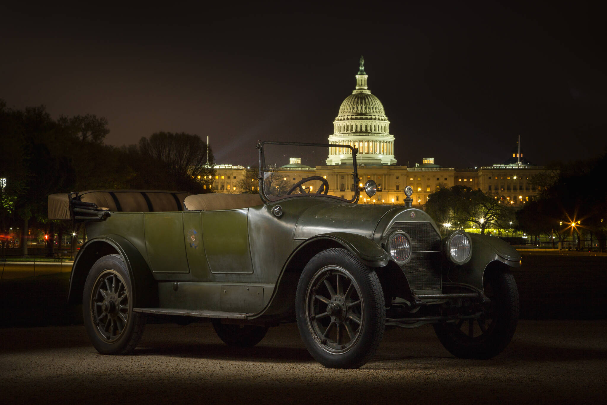 Marc Lassen’s 1918 Cadillac may be the only complete and largely unrestored Word War I military Cadillac that recorded military service in World War I. (Hagerty Drivers Foundation)