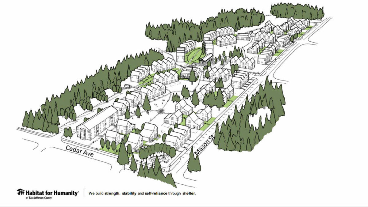 Habitat unveils layouts for Port Hadlock development Habitat for