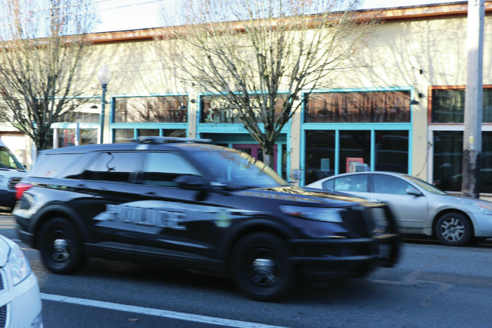 Should police be allowed to engage in high-speed pursuits if they just suspect someone is engaged in a crime? The state Legislature is set to debate that issue following verification of a citizen initiative that gives police more leeway in decision making. (Mary Murphy/Washington State Journal)
