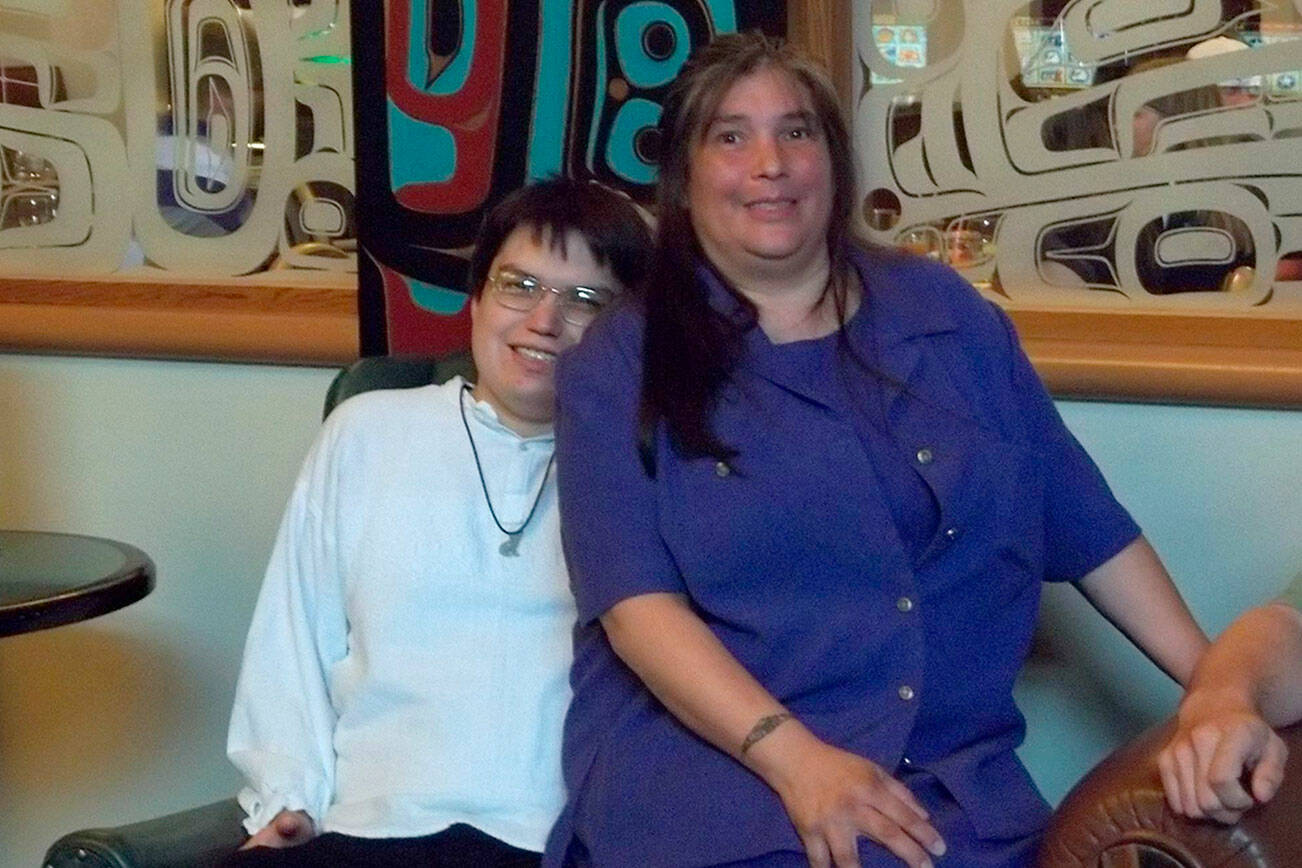 After five years of investigations, Sequim police have sought additional help from the Missing and Murdered Indigenous Women and People Cold Case Investigation Unit through state Attorney General Bob Ferguson’s office to help solve the 2019 homicide of Valerie Claplanhoo, a Makah tribal member, pictured with her son Brandan. (Cindy Lee Claplanhoo)