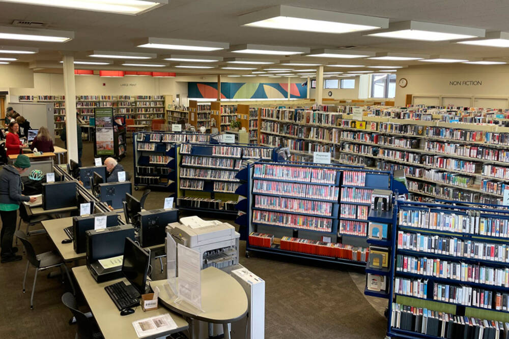 Matthew Nash/Olympic Peninsula News Group 

The Sequim Library will host an open house from 9 a.m. to 3 p.m. Saturday before it closes for expansion and renovation through spring 2025. Operations will move temporarily starting April 1 to the former Brian’s Sporting Goods space.