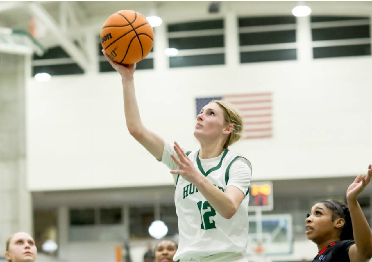 Port Angeles' Millie Long was named the California Collegiate Athletic Association Newcomer of the Year in both basketball and soccer. (Max Tepper/Cal Poly, Humboldt)