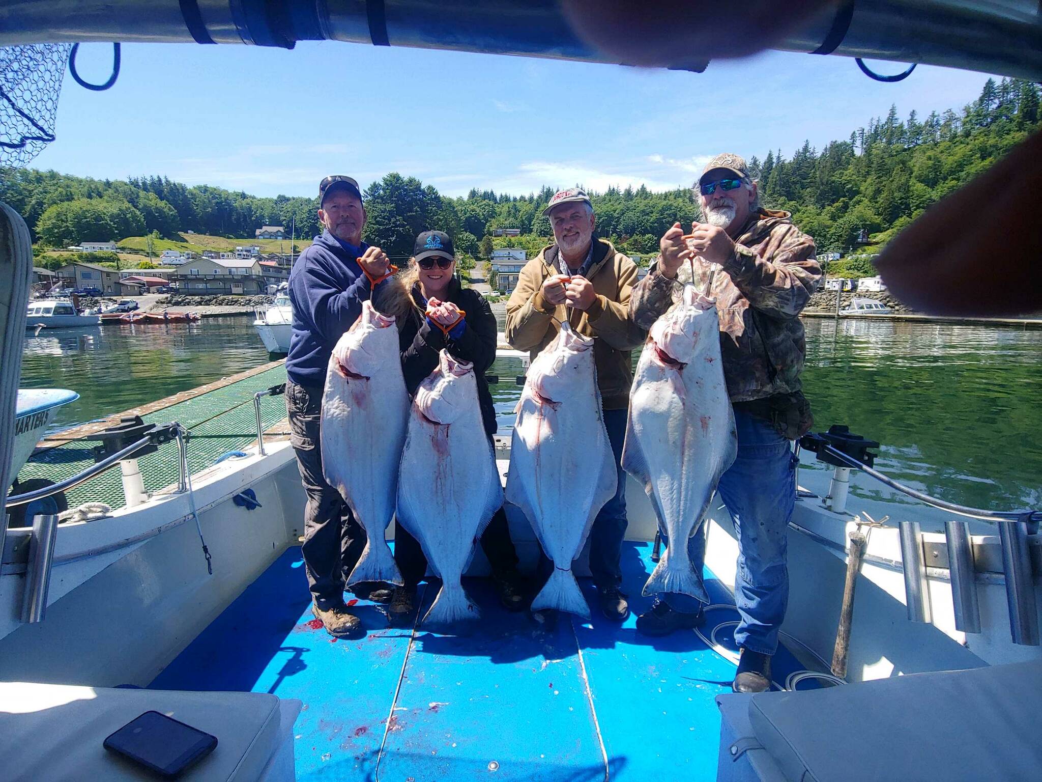 Anglers enjoyed a successful fishing outing out of Sekiu in 2021 with captain Tom Burlingame and Excel Fishing Charters.