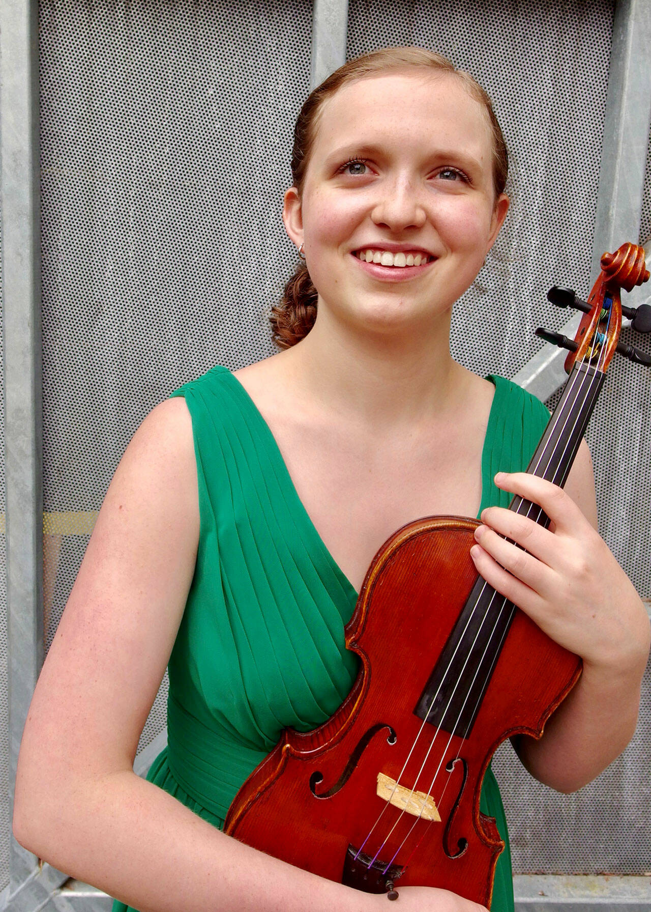 Violinist Charlotte Marckx rejoins the Port Angeles Symphony for two performances Saturday. (Charlotte Marckx)