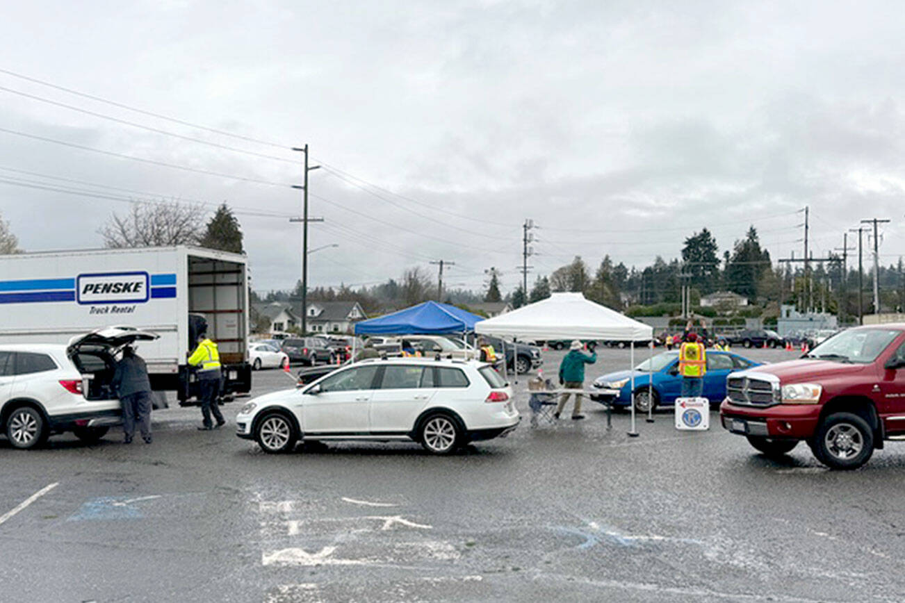 The Olympic Kiwanis Club reports that its recent electronics recycling event was even more popular than planned for.