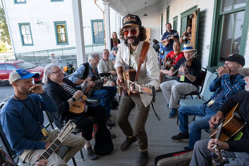 From July 31 to Aug. 4, Centrum’s Fort Worden campus will transform into a vibrant acoustic blues village, alive with the sounds of artists from around the globe. Photo courtesy Centrum