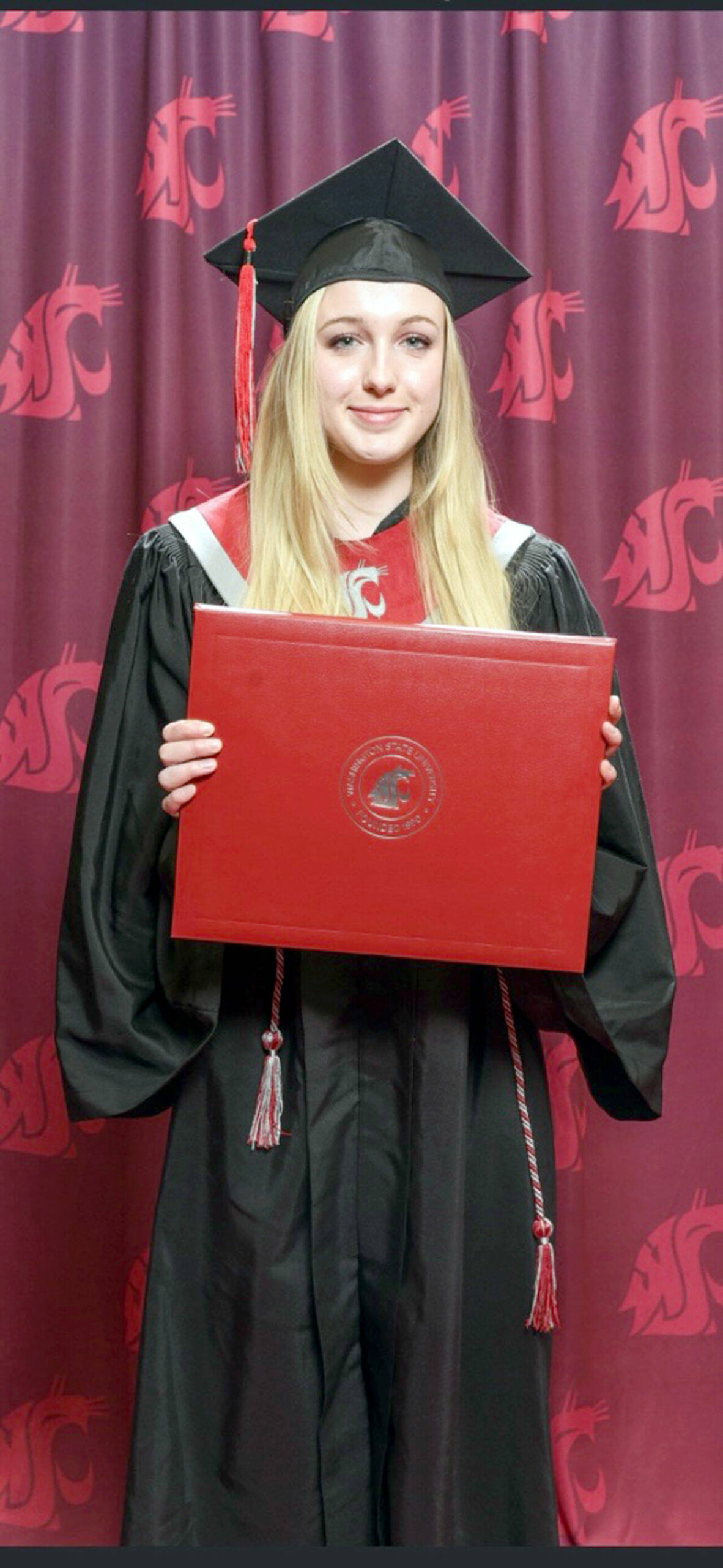 Nadia Erika Cole recently graduated from Washington State University.