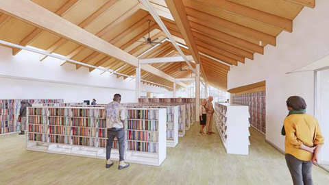 North Olympic Library System
Rendering of the new Sequim Library, which is currently under construction.