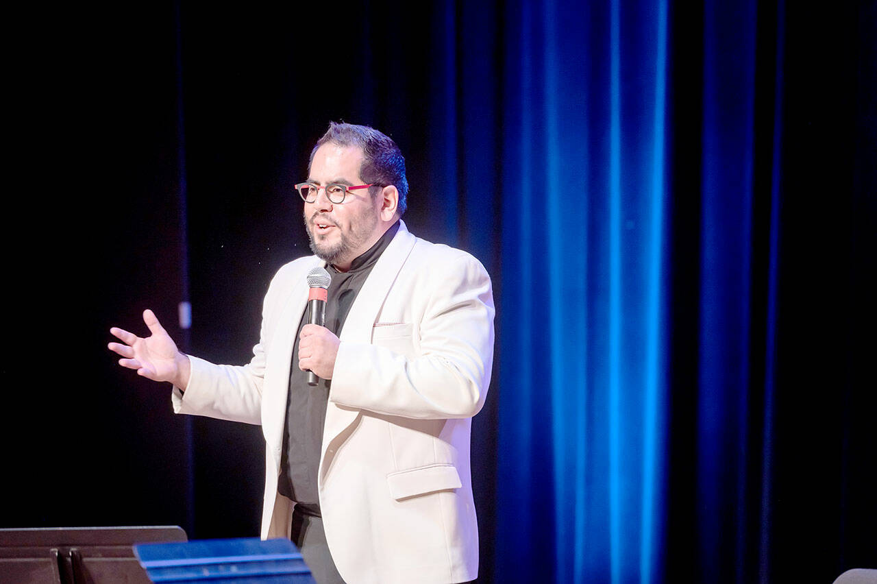 Julio Elizalde, the artistic director for the Olympic Music Festival, will open the festival Saturday with a piano concert and present The History of Classical Music on Sunday. (Carlin Ma Photography)