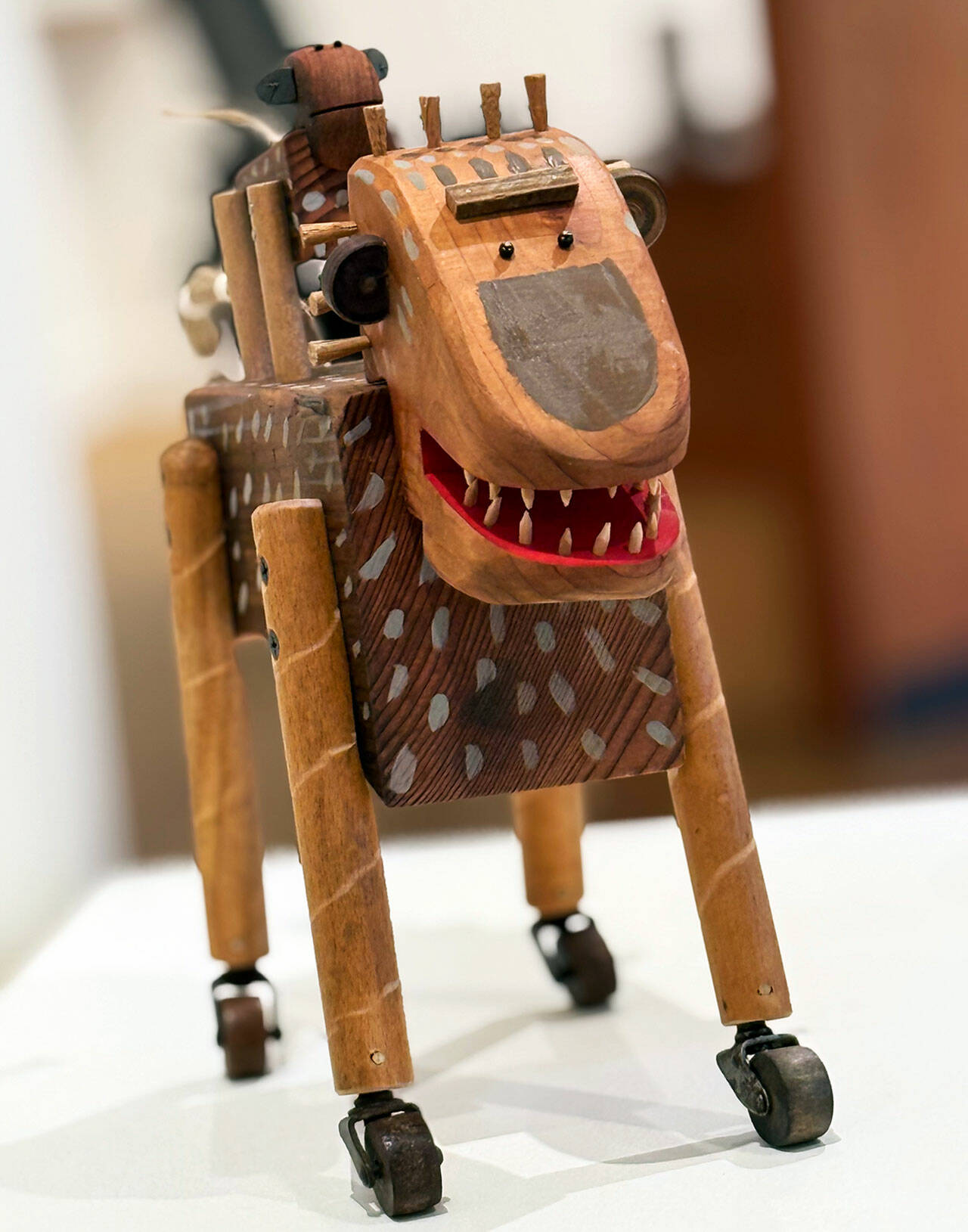 Olive Baboon & Baby by Peter Koronakos was among the stars of last years Small Expressions show at the Northwind Art gallery in Port Townsend. The 2025 exhibition is open for entries.