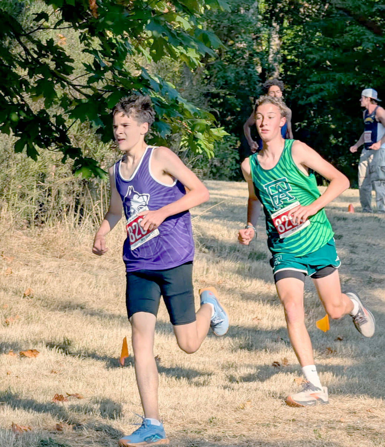 Port Angeles Cross Country Port Angeles’ Henry Wendel set a new personal record time of 19 minutes, 31.1 seconds in the 5,000-meters during Wednesday’s Olympic League cross country meet in Bremerton.