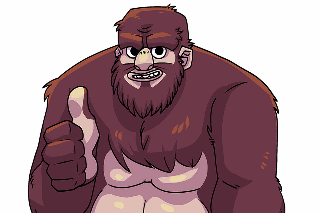 The original Darrell was created for SquatchCon by local artist Cammry Lapka in 2022.