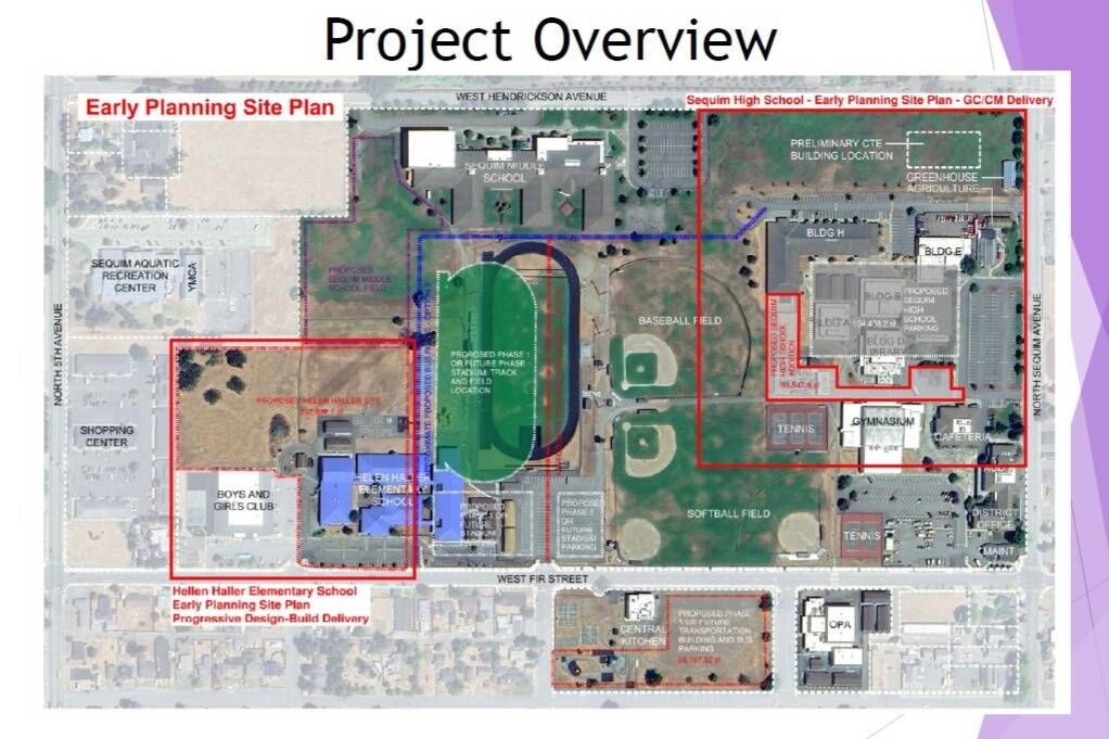 Mahlum, an architecture firm, has been hired by the Sequim School District for design services related to renovation of Sequim High School and building a new Career and Technical Education building, the Ramponi Center for Technical Excellence. The high school’s renovation is part of a voter-approved bond while the CTE building is funded with grants and private contributions. (Sequim School District)