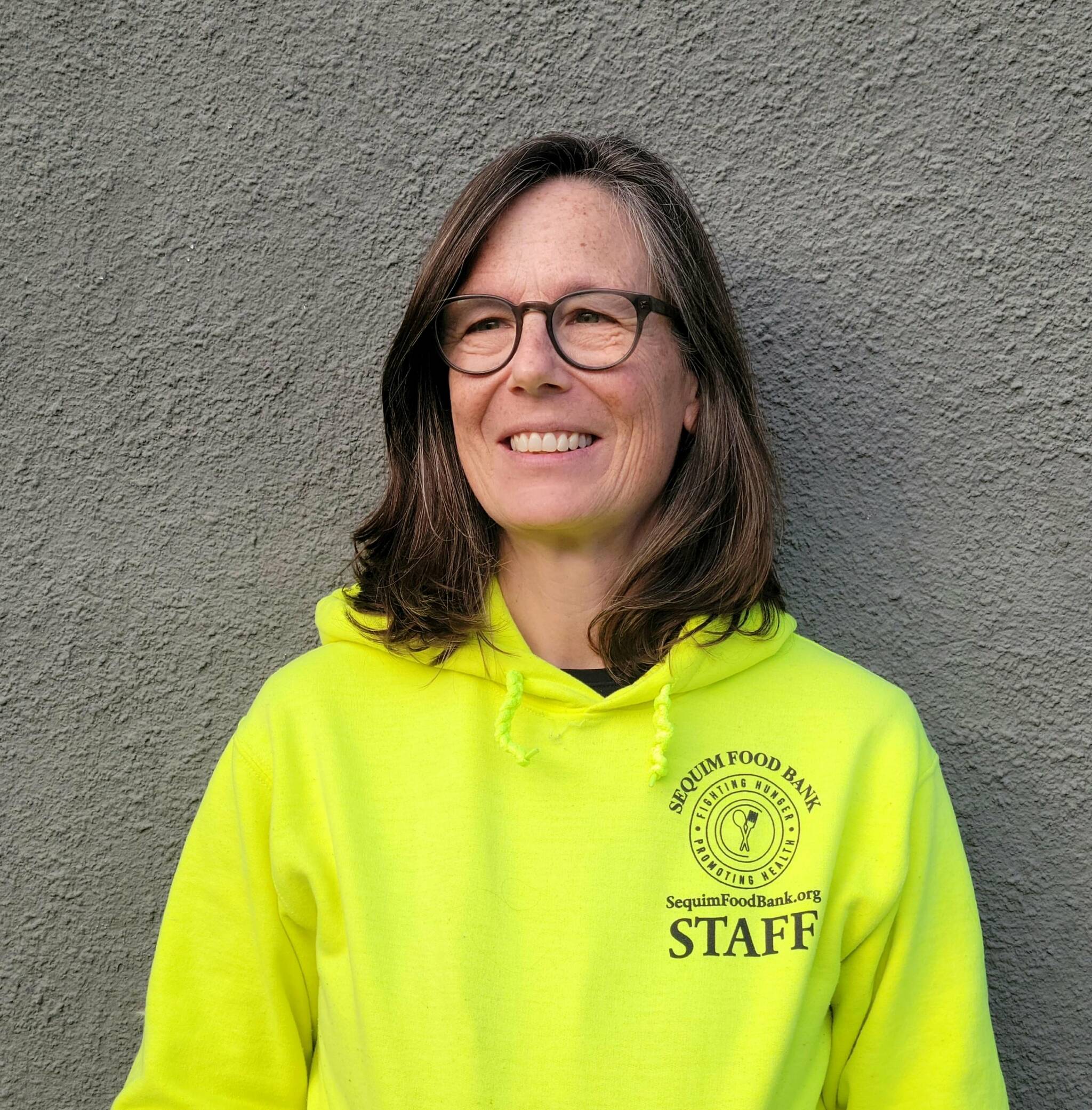 Jen Colmore, Sequim Food Banks community engagement coordinator, has been hired as the executive director. She will start in her new role after outgoing director Andra Smith starts as executive director of the Washington Food Coalition later this month. (Sequim Food Bank)