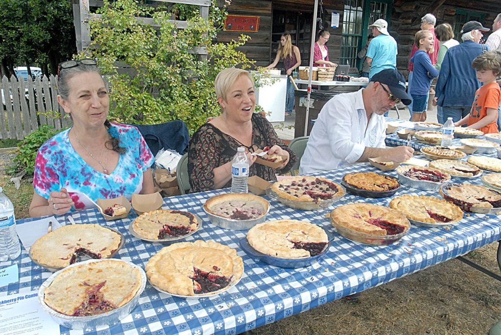 Blackberry pies sell out early at Joyce Daze festival