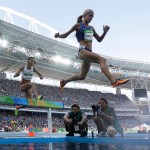 U.S. steeplechase runner Emma Coburn wins bronze, and something more precious than medal