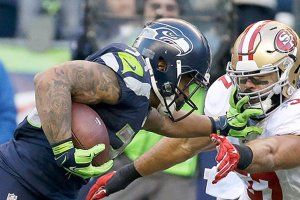 Seahawks Rawls back practicing