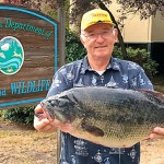 State Department of Fish and Wildlife Bill Evans shattered the 39-year-old state record for biggest largemouth bass. Evans caught the fish August 8 in Lake Bosworth in Snohomish County. It weighed 12.53 pounds and measured 23-inches long with a girth of 22.5 inches.