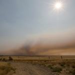 Wildfire crosses county line, burns toward Hanford nuclear reservation