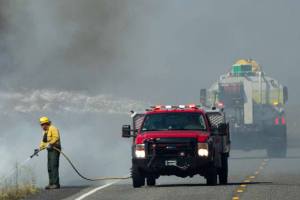 Time needed for Hanford ecosystem to recover from fire