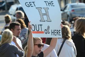 PHOTOS: Hundreds take to the street in Overdose Awareness Day walk in Port Angeles