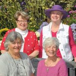 ARTfusion 2016 artists include, clockwise from top left, Tuttie Peetz, Linda Collins Chapman, Paulette Hill and Catherine Mix.