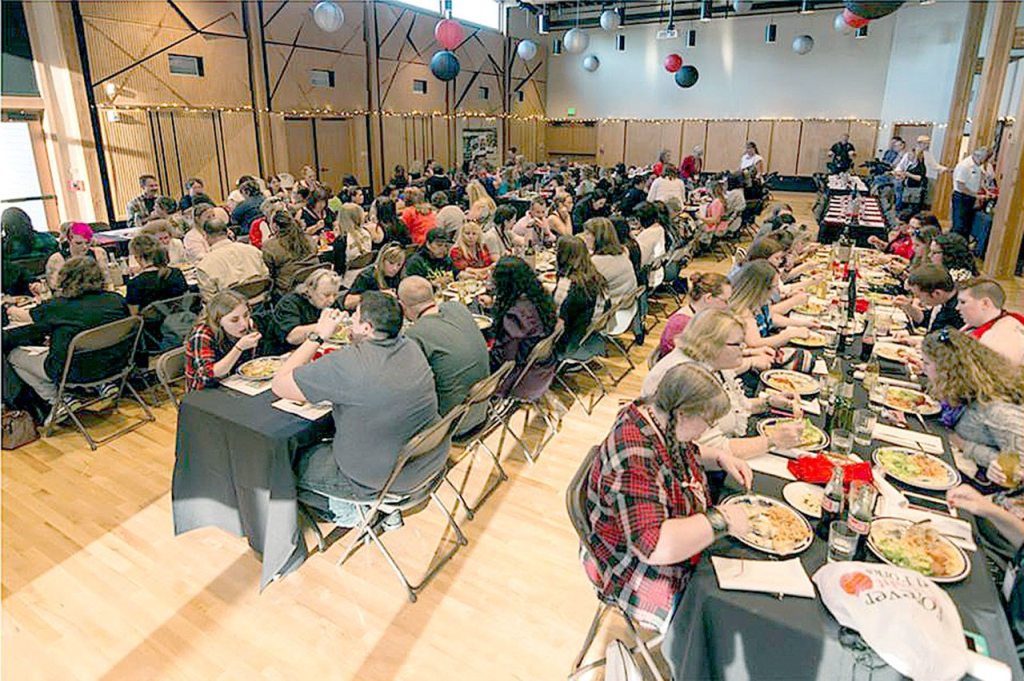 Bella Italia dinner in 2015. (David Youngberg/Land&rsquo;s End Images)
