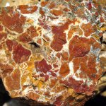 The 2016 Rock, Gem and Jewelry Show will take place Saturday and Sunday in Port Angeles. Featured rocks will include orbicular jasper, such as that seen here in the Bucegi Mountains of Romania. (Wikimedia Commons)