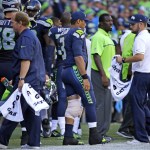 Carroll: Wilson has knee sprain, expects to play