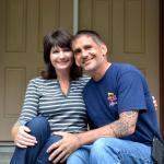 Christy and Willy Rookard have been home in Gardiner for a month now after an assault in Mexico left Willy with a collapsed lung and a brain injury. The couple continues to work on his speech and motor functions together. (Matthew Nash/Olympic Peninsula News Group)