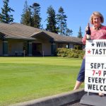 Organizer Pam Grandstrom plans to bring eight wineries featuring 27 wines, including red, white, sparkling and port, to Sunland this Saturday for the club&rsquo;s fifth wine tasting. (Matthew Nash/Olympic Peninsula News Group)