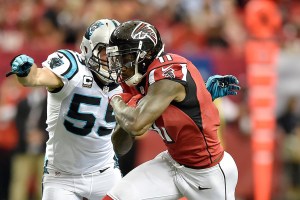 NFL ROUNDUP: Jones’ 300 receiving yards help Falcons upset Panthers
