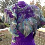 This fiber art piece will be on display this weekend at Studio Bob, located upstairs at 118 1/2 E. Front St., as part of the Fiber Art Exhibition, a showcase of fiber arts by local and regional artists and artisans. &mdash; Studio Bob.