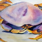 This untitled painting will be on display at Heatherton Gallery, located inside The Landing mall at 115 E. Railroad Ave., from 10:30 a.m. to 6 p.m. Saturday during a fundraiser to benefit the Peninsula Friends of Animals. &mdash; Heatherton Gallery.