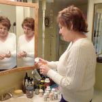 Judy Coram takes 28 pills every day, some anti-cancer agents and other supplements. (Patricia Morrison Coate/Olympic Peninsula News Group)