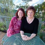 One of Michele and Judy&rsquo;s favorites places to relax is their backyard patio in Sequim. (Patricia Morrison Coate/Olympic Peninsula News Group)