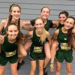 Rodger Johnson                                The Port Angeles girls cross country team competed at the Nike Hole in the Wall Invitational in Lakewood. Team members picture are Gracie Long, Madelyn Dougherty, Ella Holland, Lael Butler, Ellie Hiigel and Alisandra Baccus.