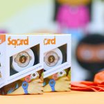 The more than 350 fifth-grade students in Port Angeles School District were given Sqord devices, similar to Fitbit, to help track and encourage physical activity. (Jesse Major / Peninsula Daily News)