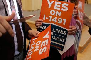 Initiative 1491 would allow temporary suspension of firearms access