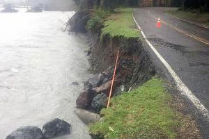 Upper Hoh Road in Olympic National Park still closed from storm damage