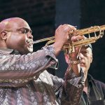 The Centrum Foundation will enter the first 300 people to complete registrations for workshops in 2017 into a drawing for one free workshop in 2018. Shown is trumpeter Terell Stafford soloing during Jazz Port Townsend in 2015. (Jim Levitt)