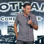 Comedian Andy Hendrickson, touring in support of his most recent comedy album, &ldquo;Underachiever,&rdquo; will perform a stand up routine tonight at Peninsula College. He is seen here performing at the Gotham Comedy Club in New York City. &mdash; Gotham Comedy Club.